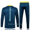 Sudadera De Entrenamiento Trajes Arsenal Cremallera De Cuarto 2022-23 Azul Amarillo - Niño